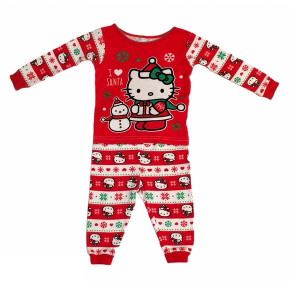infant girl christmas pajamas